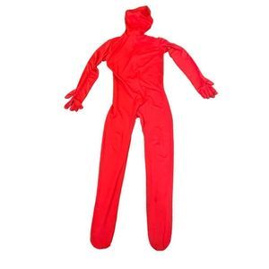 Full red body costume - youth large 10/12